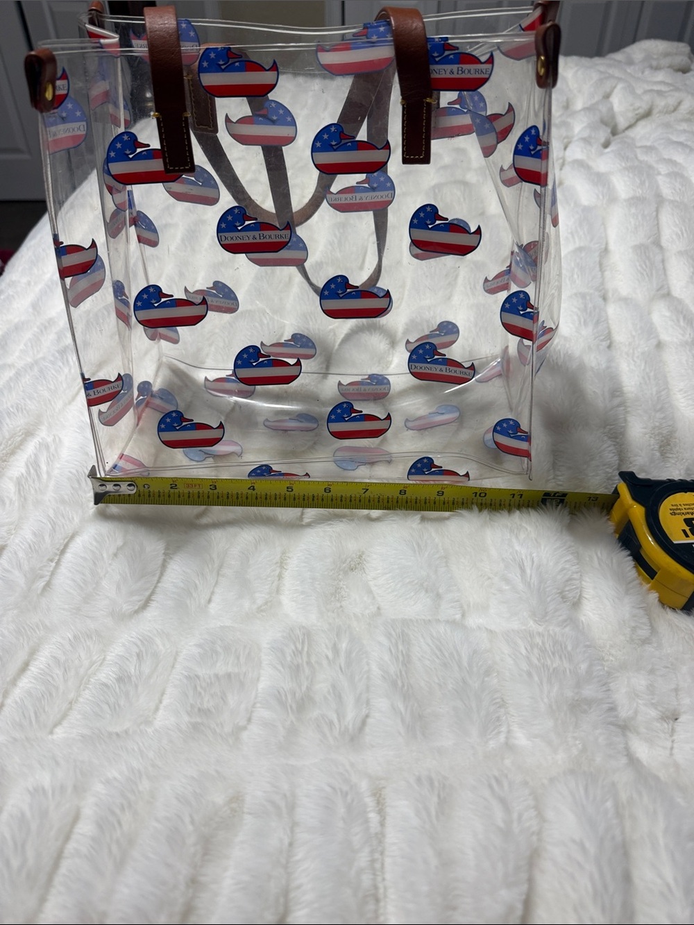 Dooney and Bourke Clear Tote Bag